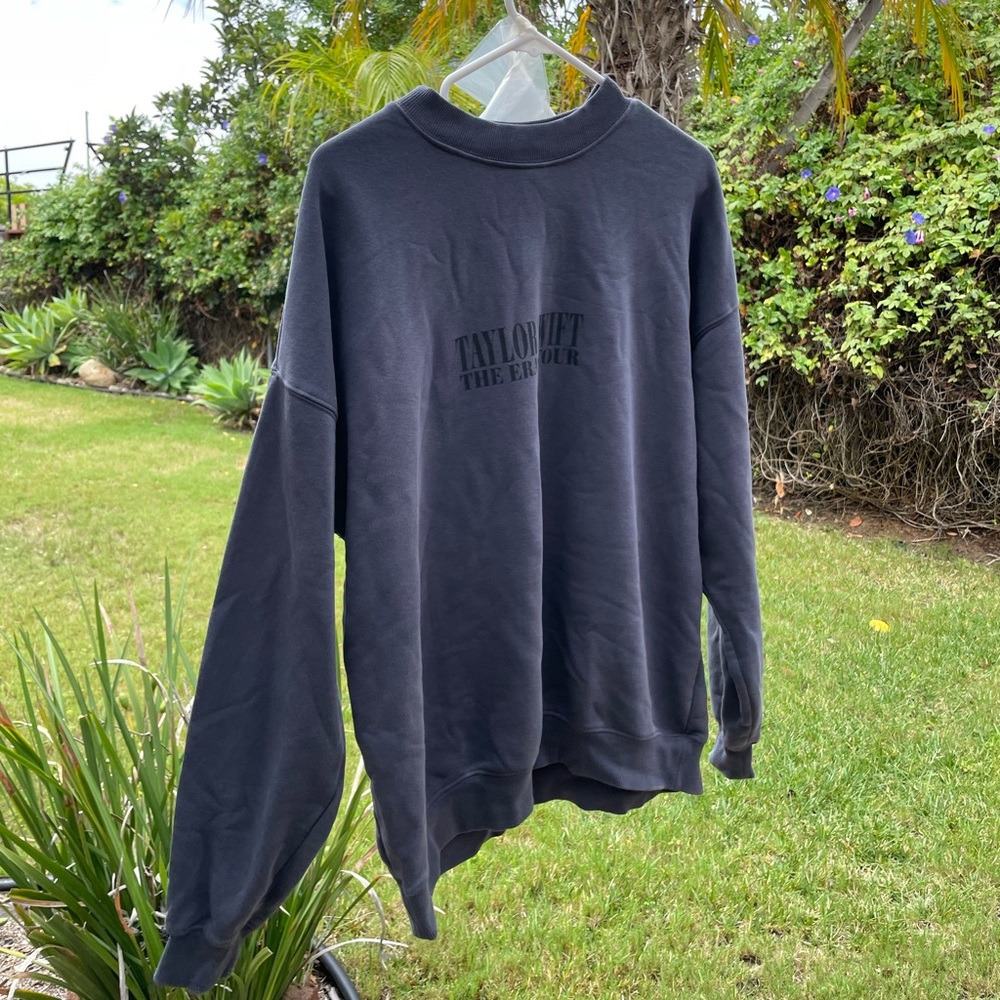 XS Blue eras tour crew neck from Sofi